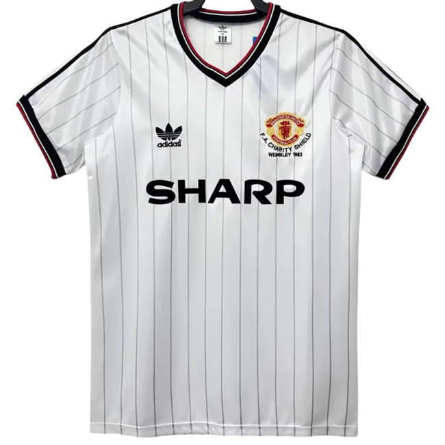 1983 Man Utd Away Retro Soccer Jersey