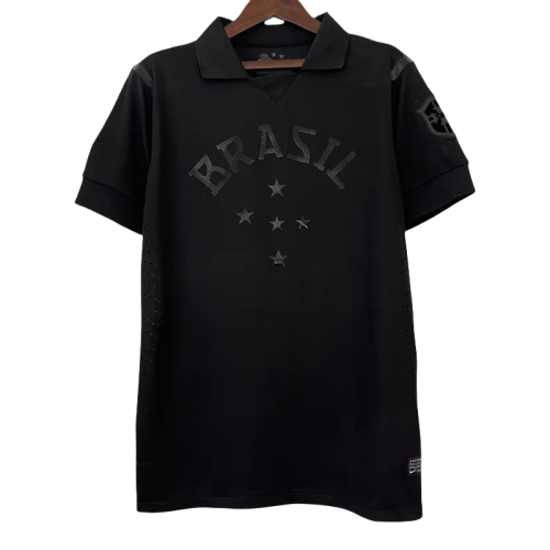 2013-2014 Brazil Black Retro Training shirts