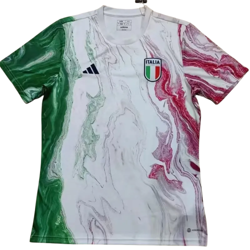 2023 Italy Green White Red Training shirts