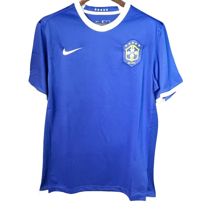 2006 Brazil Away Retro Soccer Jersey