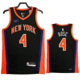 22-23 RAPTORS BARNES #4 Black red Top Quality Hot Pressing NBA Jersey (Trapeze Edition)