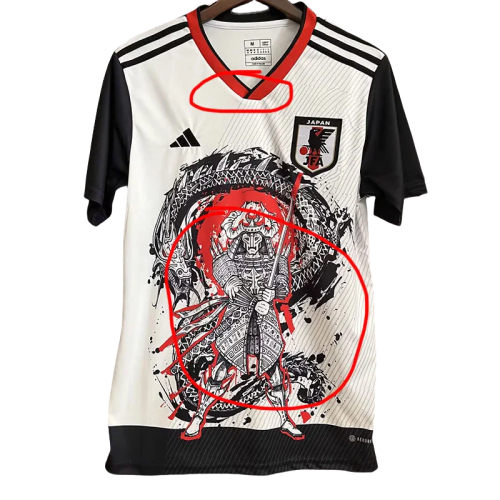 22-23 Japan Special Edition Black White Fans Soccer Jersey