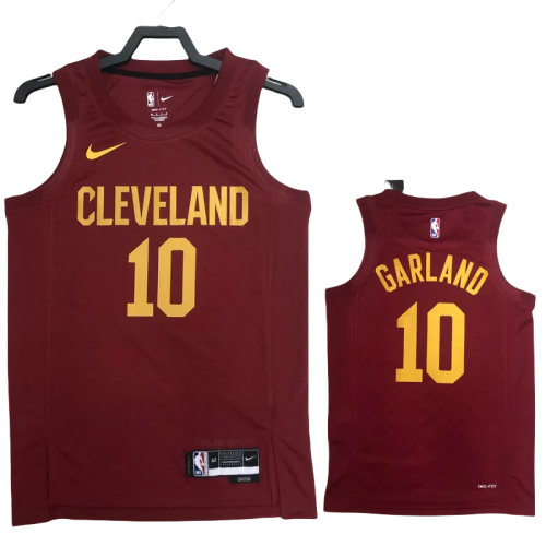 22-23 Cleveland Cavaliers CARLAND #10 Red Top Quality Hot Pressing NBA Jersey