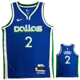 2023 Dallas Mavericks IRVING #2 Blue City Edition Top Quality Hot Pressing NBA Jersey