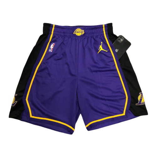 22-23 LAKERS Purple Top Quality NBA Pants (Trapeze Edition)
