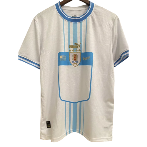 22-23 Uruguay Away World Cup Fans Soccer Jersey