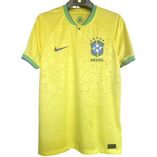 22-23 Brazil Home World Cup Fans Soccer Jersey