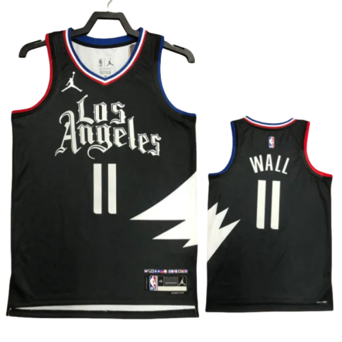 22-23 Clippers WALL #11 Black Top Quality Hot Pressing NBA Jersey (Trapeze Edition)