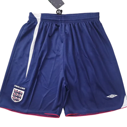 2006 England Blue Retro Shorts Pants