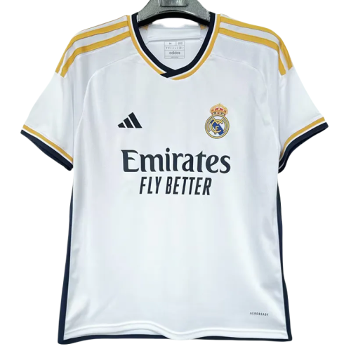23-24  Real Madrid  Home Fans Soccer Jersey