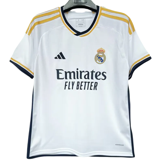 23-24  Real Madrid  Home Fans Soccer Jersey