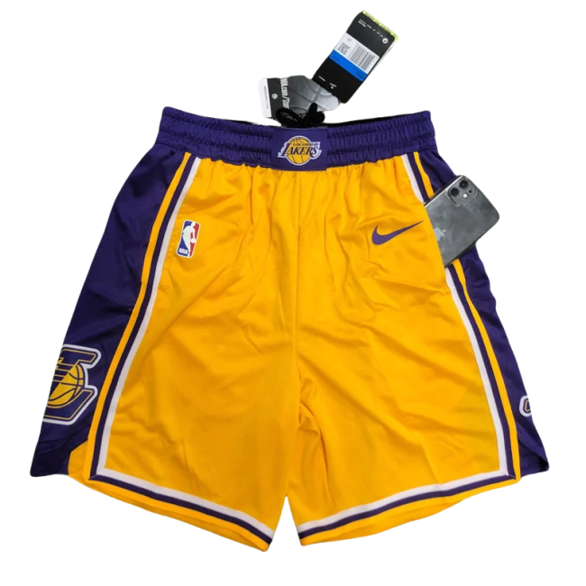 LAKERS Yellow Edition Top Quality NBA Pants