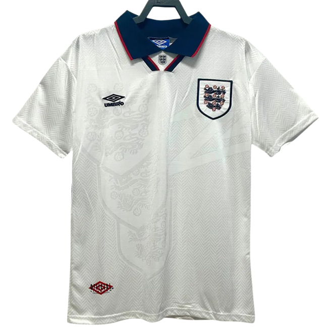 1994-1995 England Home Retro Soccer Jersey