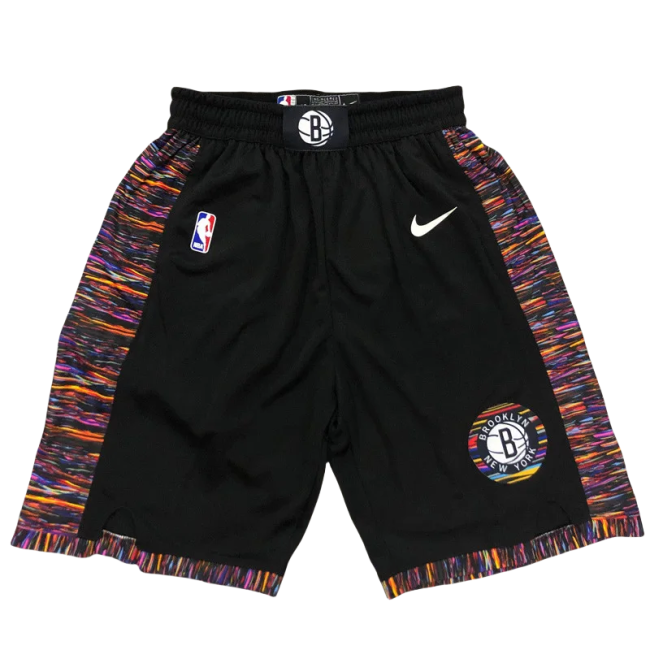 2019-20 NETS Black City Edition Top Quality NBA Pants