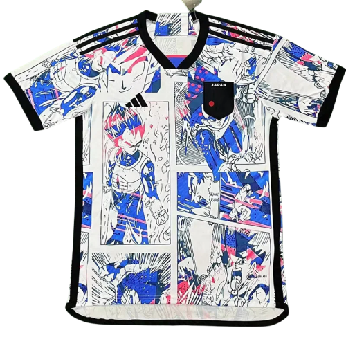 22-23 Japan Anime Edition White Fans Soccer Jersey