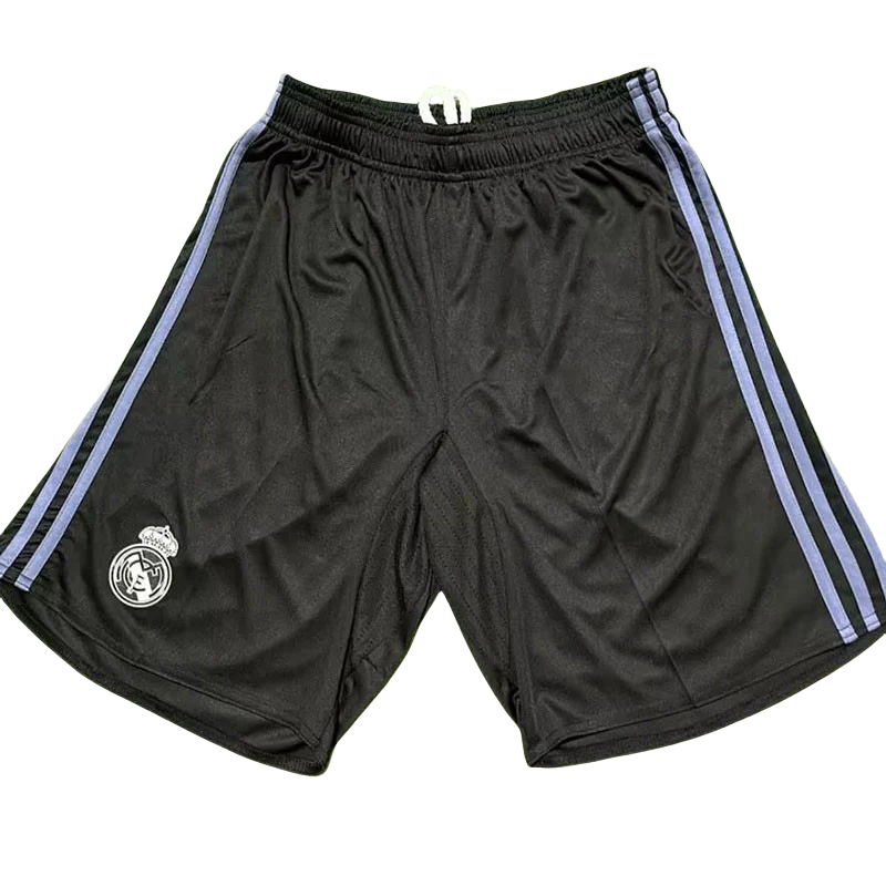 2016-2017 Real Madrid  Black Retro Shorts Pants