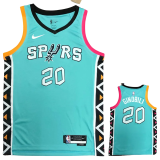 22-23 Sa Spurs GINOBILI #20 Blue City Edition Top Quality Hot Pressing NBA Jersey