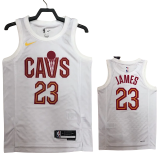 22-23 Cleveland Cavaliers JAMES #23 White Top Quality Hot Pressing NBA Jersey