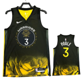 22-23 WARRIORS POOLE #3 Black City Edition Top Quality Hot Pressing NBA Jersey