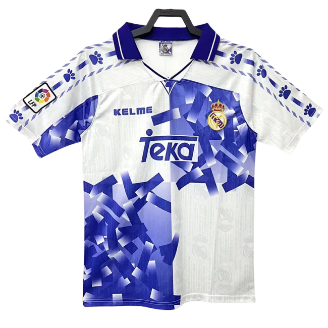 1996-1997  Real Madrid  Away Retro Soccer Jersey