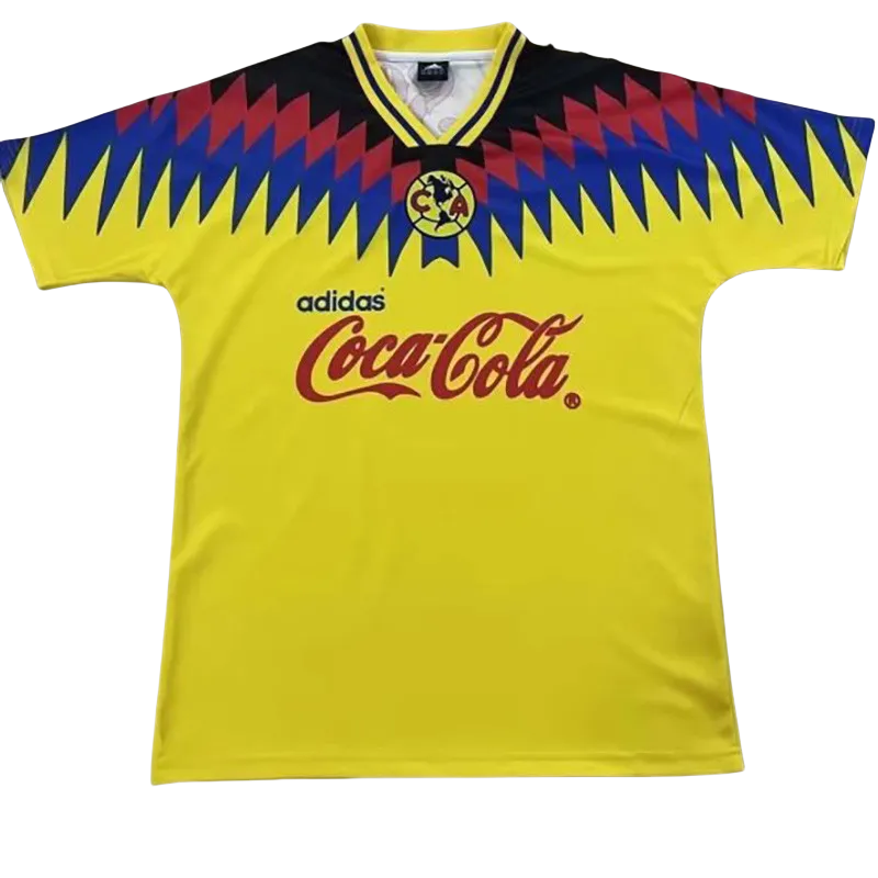 1995 Club America Home Retro Soccer Jersey