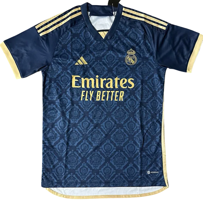 2023 Real Madrid Royal blue Special Edition Fans Training Shirts