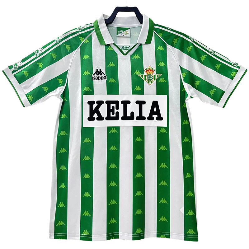 1996-1997 Real Betis Home Retro Soccer Jersey