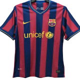 2009-2010 Mens Barcelona Home Retro Soccer Jersey