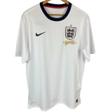 2013 England 150th Home Retro Soccer Jersey