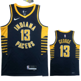 22-23 Indiana Pacers GEORGE #13 Black Top Quality Hot Pressing NBA Jersey