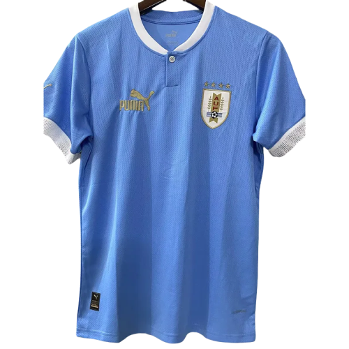 22-23 Uruguay Home World Cup Fans Soccer Jersey