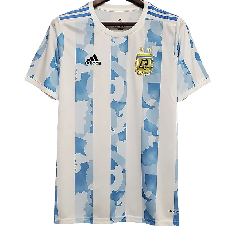 2020-2021 Argentina Home Retro Soccer Jersey