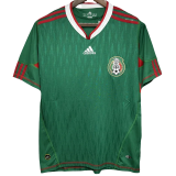 2010 Mexico Home Retro Soccer Jersey