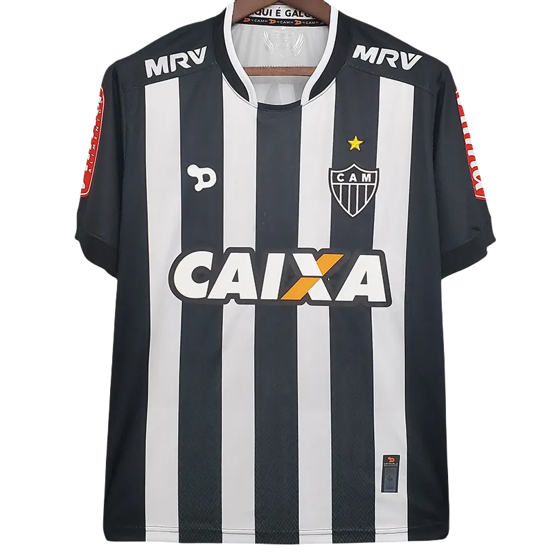 2016-2017 Atletico Mineiro Black Retro Soccer Jersey