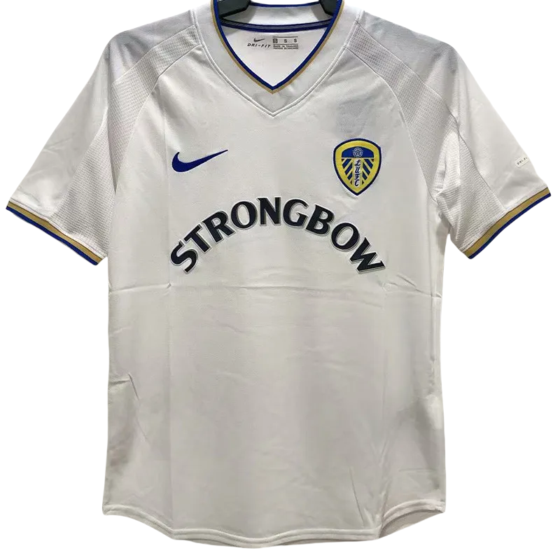 2000-2001 Leeds United Home Retro Soccer Jersey