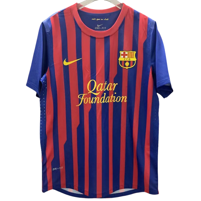 2011-2012 Mens Barcelona  Home Retro Soccer Jersey