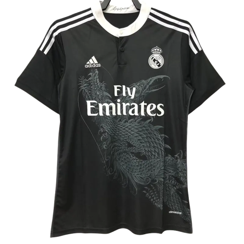 2014-2015Real Madrid  Away Black Retro Soccer Jersey