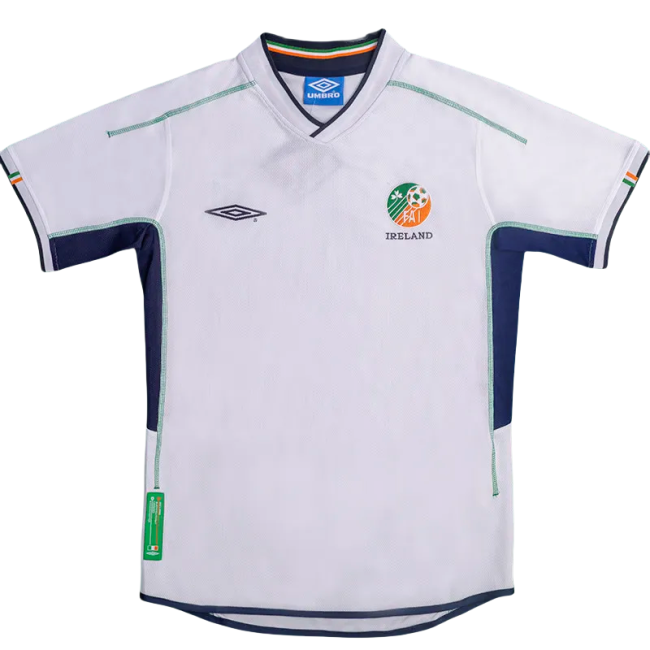 2002 Ireland Away Retro Soccer Jersey