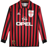 1999-2000 ACM Home Long Sleeve Retro Soccer Jersey
