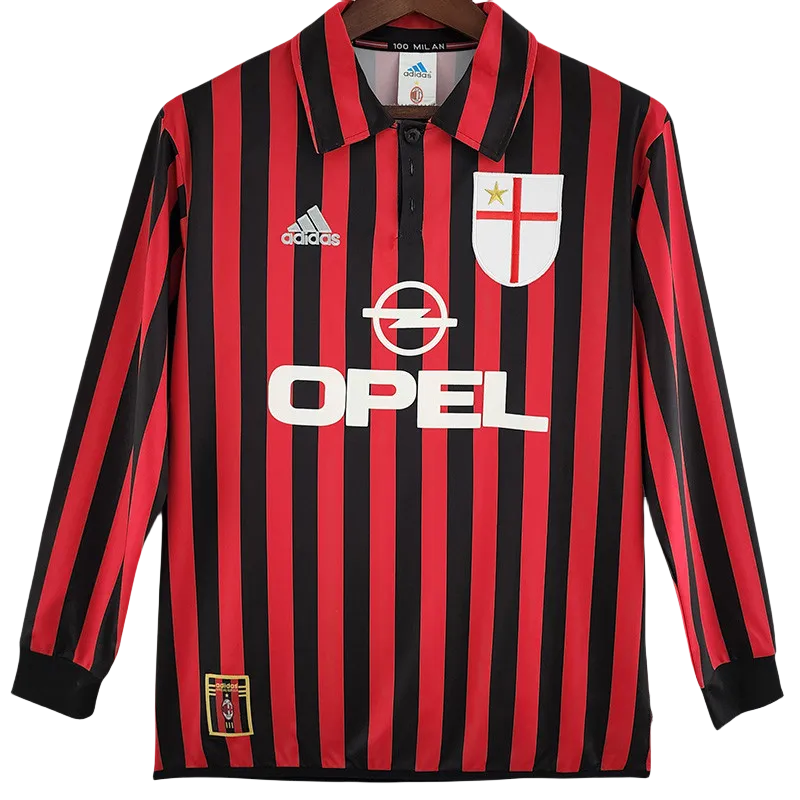 1999-2000 ACM Home Long Sleeve Retro Soccer Jersey