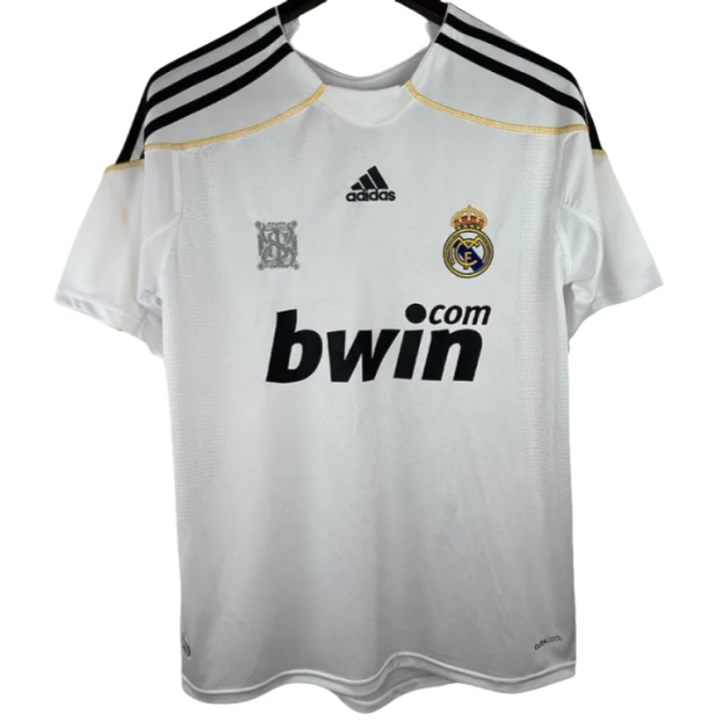 2009-2010 Real Madrid Home Retro Soccer Jersey