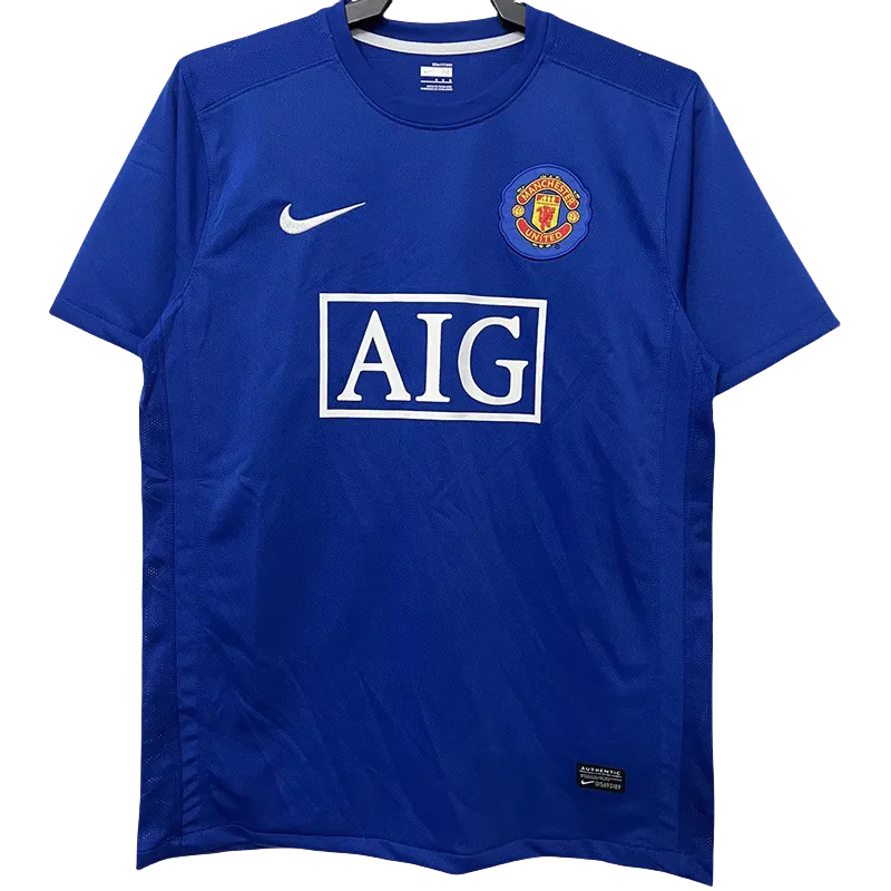 2008 Man Utd Away Retro Soccer Jersey
