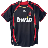2006-2007 ACM Away Black Retro Soccer Jersey