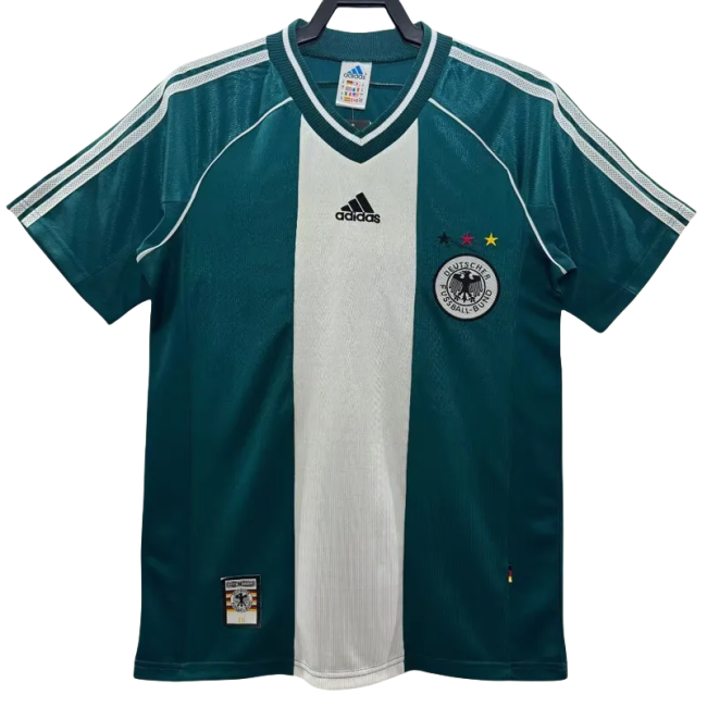 1998 Germany Away Retro Soccer Jersey