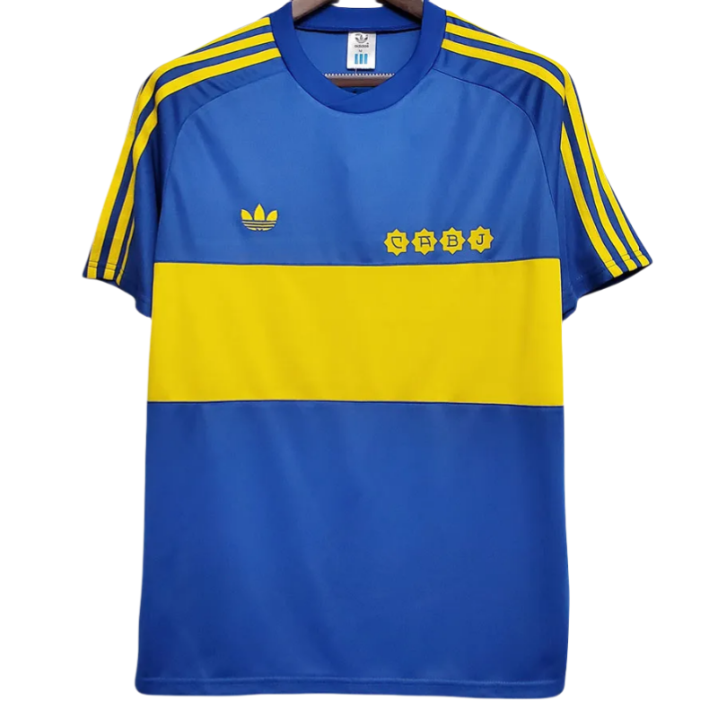 1981 Boca Juniors Home Retro Soccer Jersey