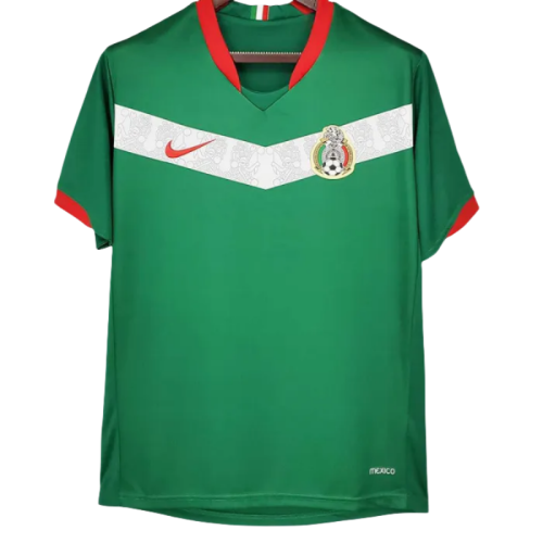 2006 Mexico Home Retro Soccer Jersey
