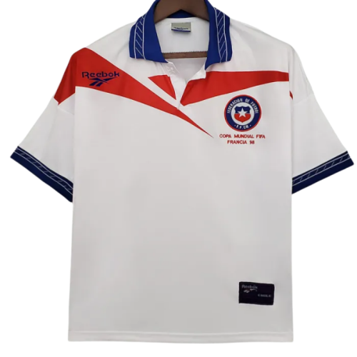 1998 Chile Away Retro Soccer Jersey