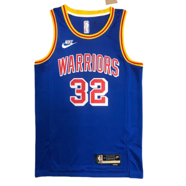 Warriors PORTER JR. #32 Blue 75th Anniversary Retro NBA Jersey