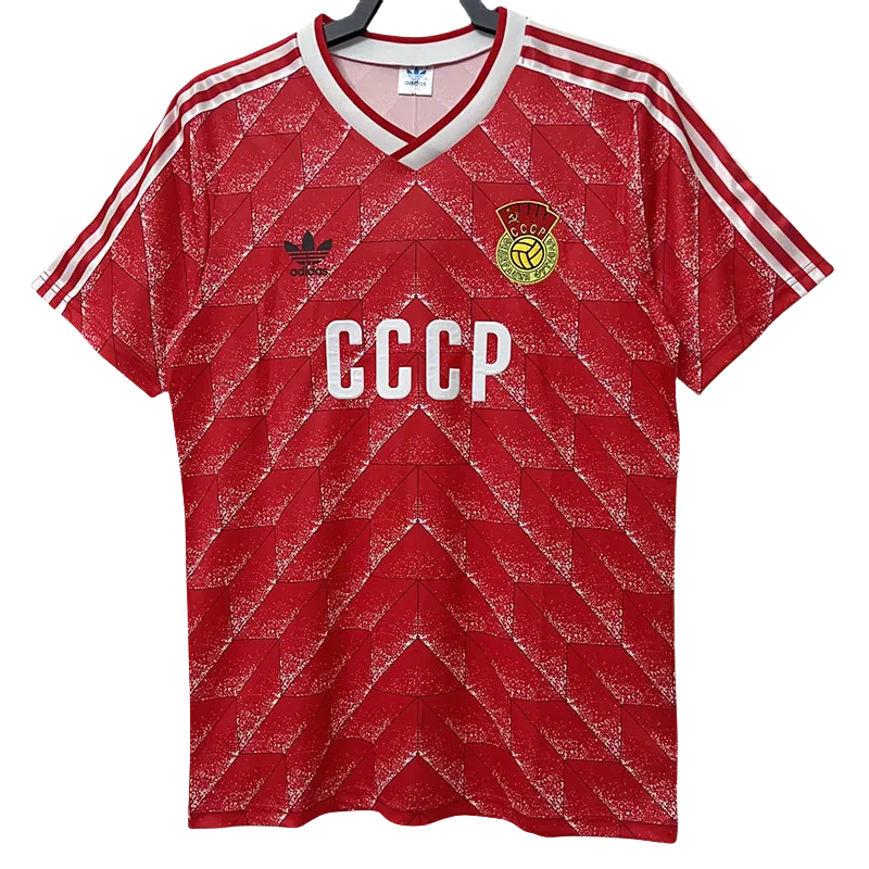 1988-1989 Soviet Union Home Retro Soccer Jersey