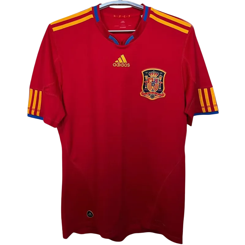 2010 Spain Home Retro Soccer Jersey